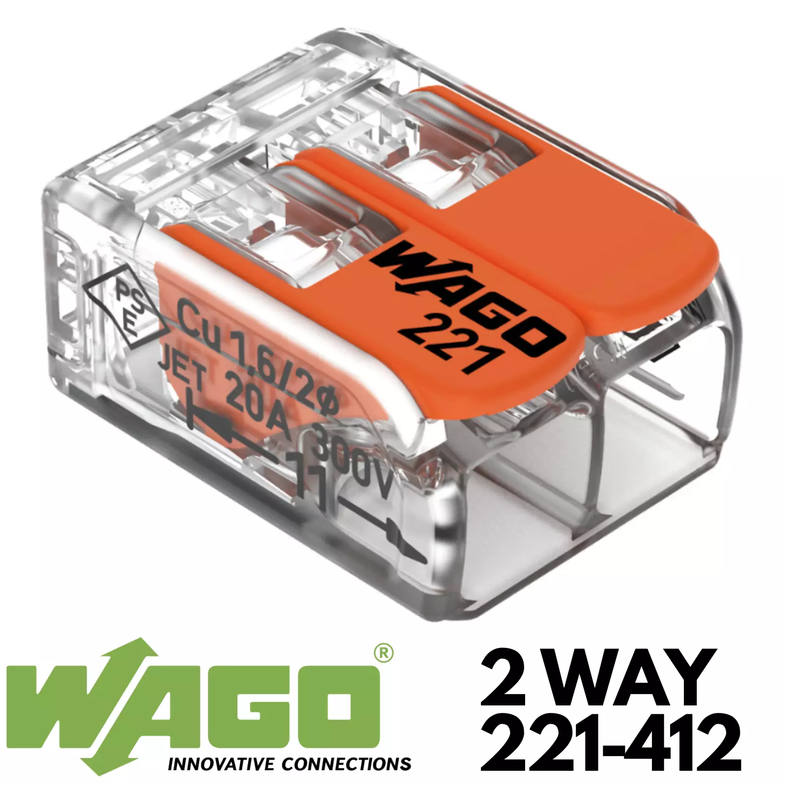 221-412 4MM CSC 2-CONDUC